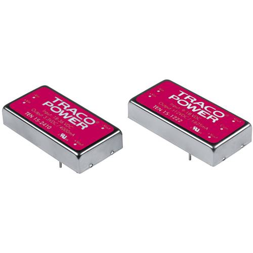 Thumbnail - TracoPower TEN 15-1212 DC/DC-Wandler, Print 12 V/DC 12 V/DC 1.25 A 15 W Anzahl Ausgänge: 1 x Inhalt 1 St.