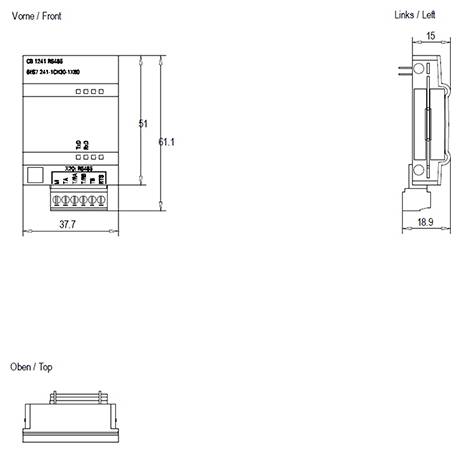 Siemens CB 1241 6ES72411CH301XB0 SPS-Erweiterungsmodul-1