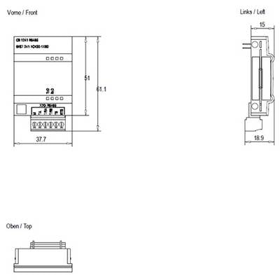 Siemens CB 1241 6ES72411CH301XB0 SPS-Erweiterungsmodul-1