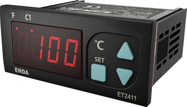 Enda ET2411-230-08 Temperaturregler NTC -60 bis 150 °C Relais 8 A (L x B x H) 71 x 77 x 35 mm