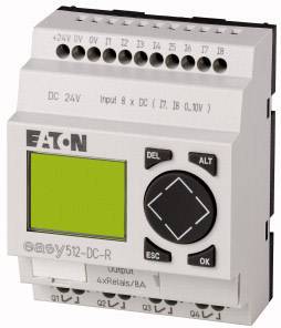 Eaton Steuerrelais 24VDC 8 E./4 Rel. EASY512-DC-R-1