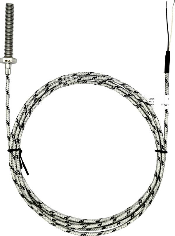 Enda Temperatursensor K4-TC-J-M8x50-2M  Fühler-Typ J Messbereich Temperatur-50 bis 400 °C  Kabellänge (Details) 2 m Fühlerbreite 7.97 mm