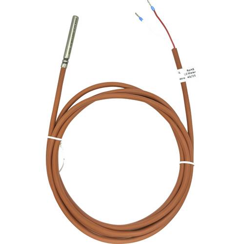 Enda Temperatursensor K1-PT100-S-6x50-2M-2L Fühler-Typ Pt100 Messbereich Temperatur-50 bis 200 °C Kabellänge (Details) 2...