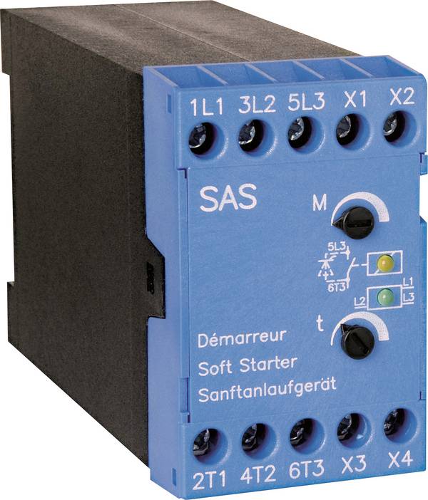 Peter Electronic SAS 3 20700.40003 Sanftstarter Motorleistung bei 400 V 3.0 kW Motorleistung bei 230 V 1.5 kW 400 V/AC Nennstrom 6.5 A