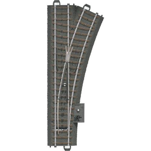 H0 Märklin C-Gleis (mit Bettung) 24612 Weiche, rechts 188.3 mm 1 St.