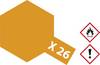 Tamiya Acrylfarbe Klar-Orange (glänzend) X-26 Glasbehälter 23 ml