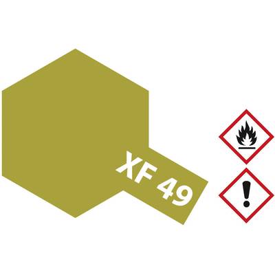Tamiya Acrylfarbe Khaki (matt) XF-49 Glasbehälter 23 ml