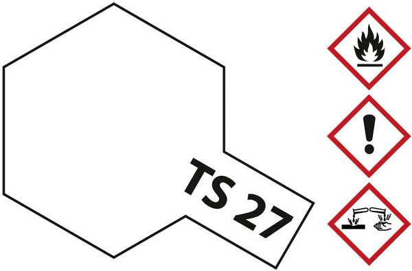 Tamiya Acrylfarbe Weiß (matt) TS-27 Spraydose 100 ml