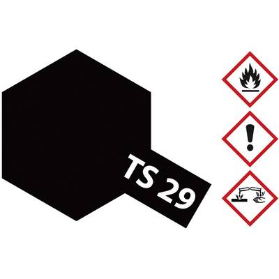 Tamiya Acrylfarbe Schwarz (seidenmatt) TS-29 Spraydose 100 ml