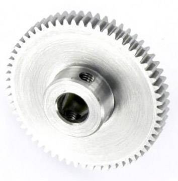 Zahnrad Modul 0,6 aus Stahl Stirnzahnrad 25 Zähne