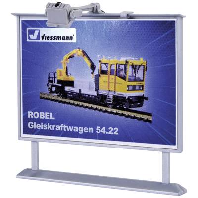Viessmann Modelltechnik Viessmann Modellspielwaren 6336 H0 Werbetafel mit LED Fertigmodell
