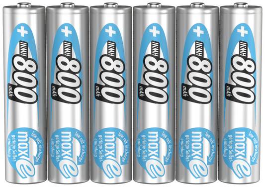 Ansmann maxE HR03 Micro (AAA)-Akku NiMH 800 mAh 1.2 V 6 St.