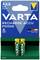 VARTA AAA Akkus 800 mAh, NiMH, in Blisterpackung, geeignet für Telefone.