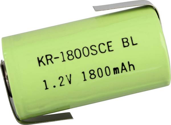 Furukawa Battery Sub-C ZLF Spezial-Akku Sub-C Z-Lötfahne NiCd 1.2 V 1800 mAh 1 St.