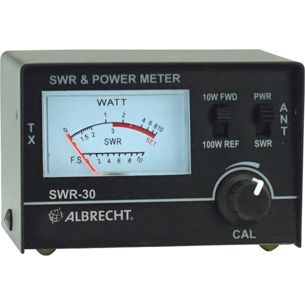 Albrecht SWR-meter 30 SWR30 4412, geschikt voor , CB-radio accessoires