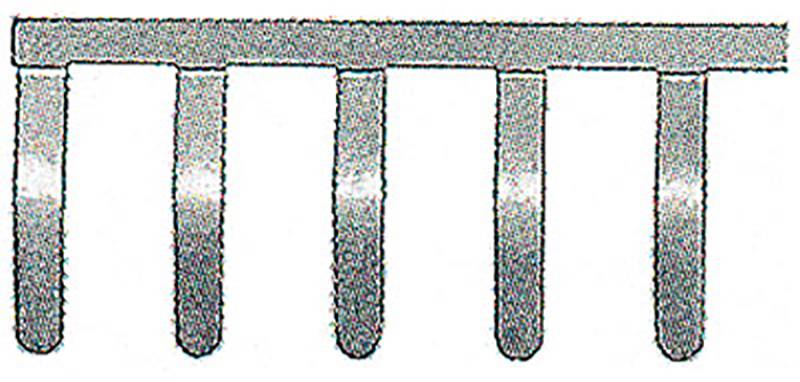 Weidmüller 0545300000 Querverbinder Grau 10 St.
