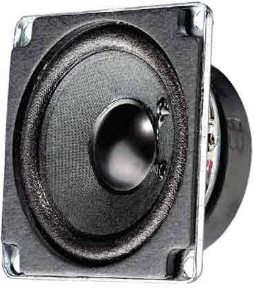 VISATON Full-Range Speaker 5 cm (2\") 4 Ohm - 5 cm (2\") Breitbandlautsprecher