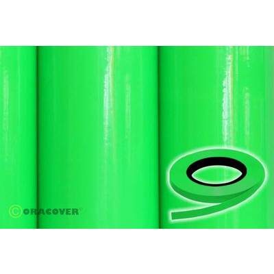 Oracover 26-041-004 Zierstreifen Oraline (L x B) 15 m x 4 mm Grün (fluoreszierend)