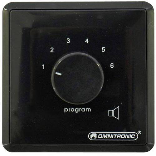 Thumbnail - Omnitronic 80711072 Einbau ELA-Programmwähler Schwarz
