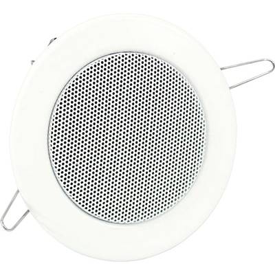 Omnitronic CS-2.5W Einbaulautsprecher 6 W 100 V Weiß 1 St.