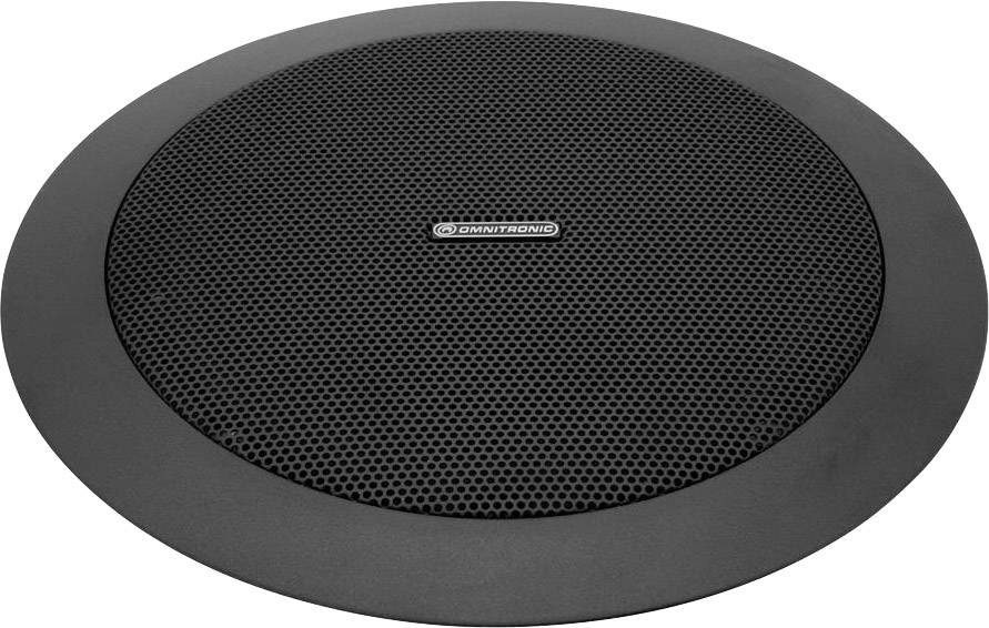 Omnitronic CS-5 Einbaulautsprecher 5 W 100 V Schwarz 1 St.