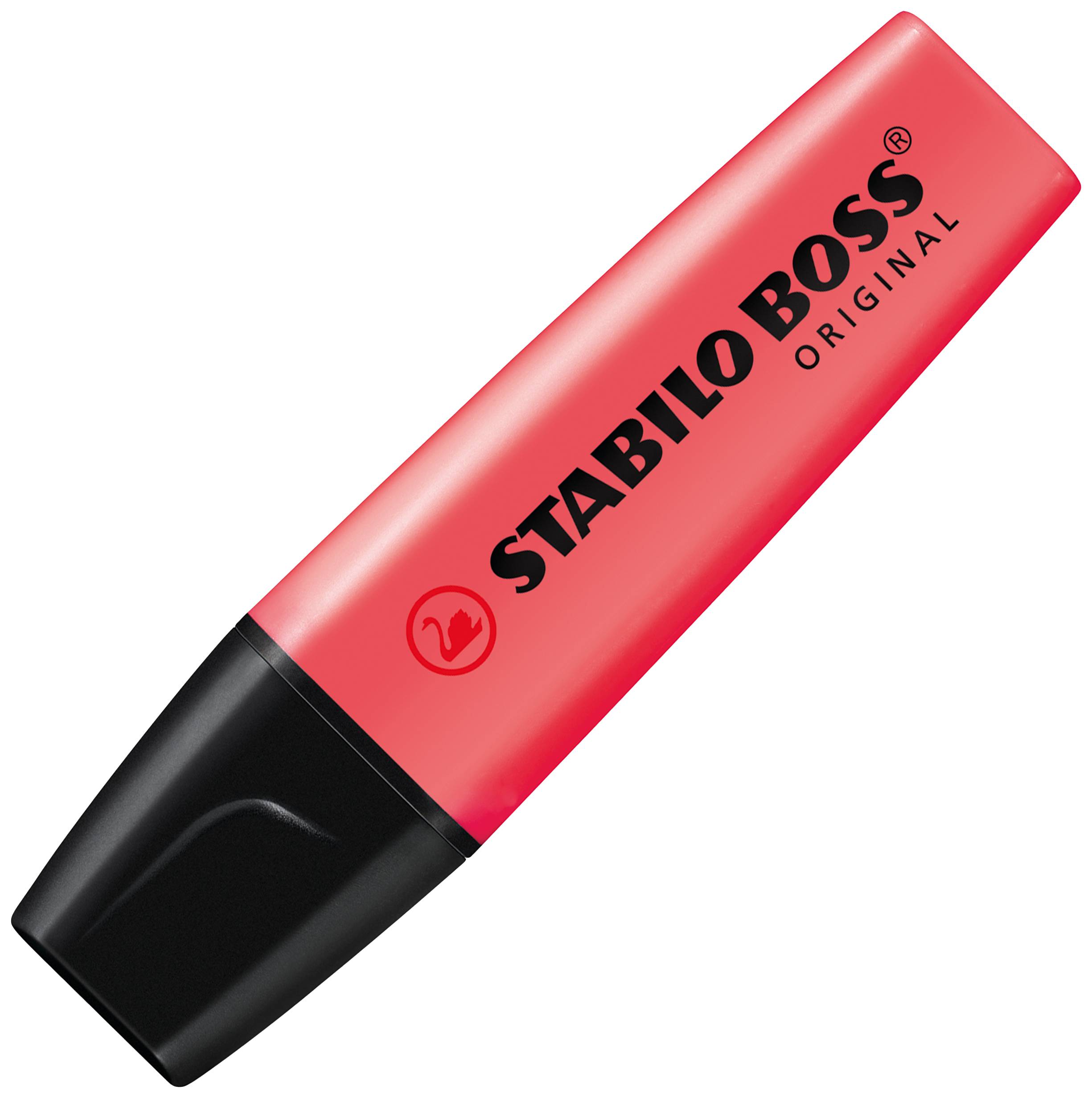 STABILO Textmarker 2-5mm Rot Boss (70-40)