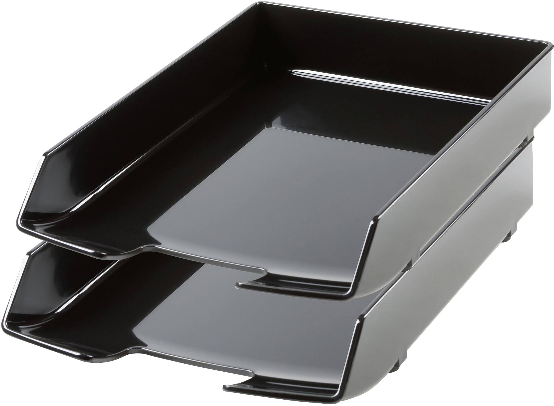 HAN Briefablage WAVE Exclusiv, DIN A4, schwarz (81420254)-1