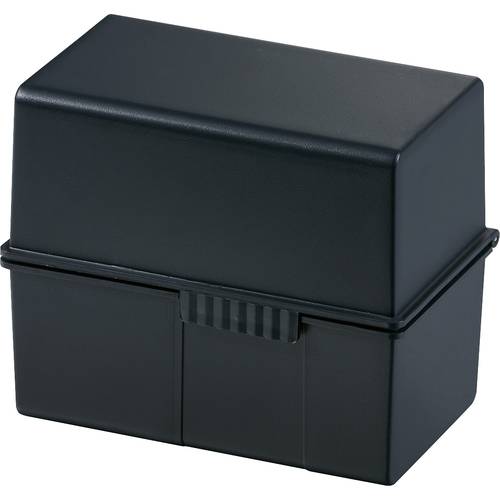 HAN 976-13 976-13 Karteibox Schwarz max. Anzahl der Karten: 400 Karten DIN A6 quer