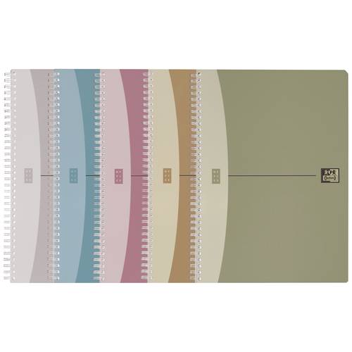 Oxford Collegeblock Office 100104341 farbig sortiert DIN A5 kariert Anzahl der Blätter: 90