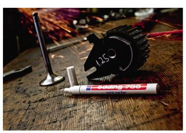 Lackmarker 780 0,8mm Rundspitze permanent silber-1