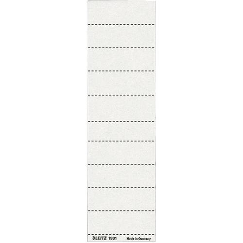 Leitz Beschriftungsschild Registratur 19010001 (B x H) 60 mm x 21 mm Weiß 100 St.