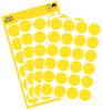 Avery-Zweckform 3007 Markierungspunkte Etiketten Ø 18 mm Gelb 96 St. Permanent haftend Papier