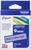 Verpackung einer Brother P-touch 9mm Laminierbandkassette in Blau-Schwarz, geeignet für Beschriftungsgeräte.