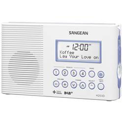Sangean H203 Badradio DAB+, UKW Taschenlampe, wasserdicht Weiß