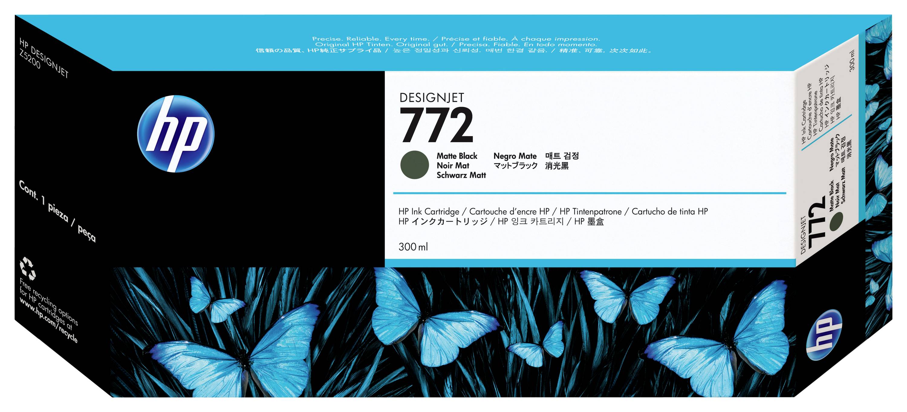 HP Druckerpatrone 772 Original Schwarz CN635A