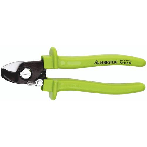 Rennsteig Werkzeuge D15 700 016 36 Kabelschere Geeignet für (Abisoliertechnik) Alu- und Kupferkabel, ein- und mehrdrähti...