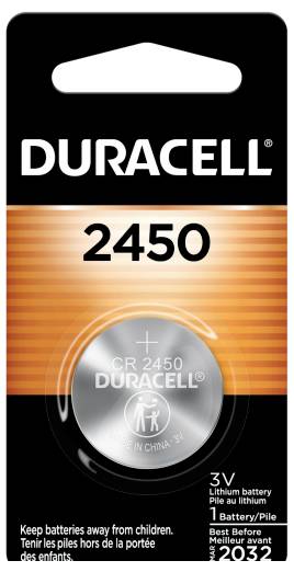 DURACELL DUR Elektro 2450 1er 3 Volt Knopfzelle