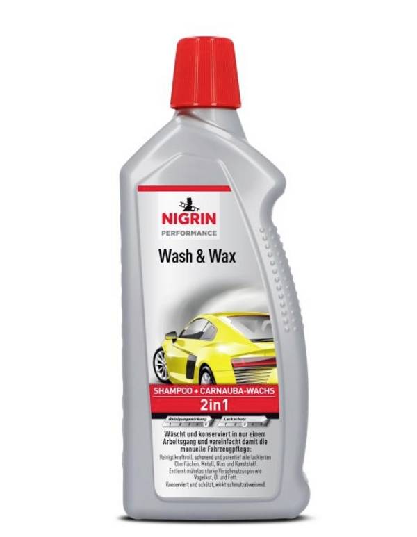 NIGRIN Wash & Wax Turbo 73878 Autoshampoo 1 l