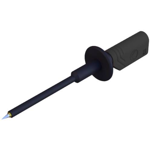 Thumbnail - Hirschmann Test & Measurement PRUEF 1600 Au sw Sicherheits-Prüfspitze Steckanschluss 2 mm CAT III 1000 V Schwarz 1 St.