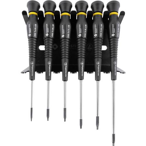 Bernstein Tools for Electronics Bernstein Werkzeugfabrik ESD Schraubendreher-Set 6teilig Innen-TORX
