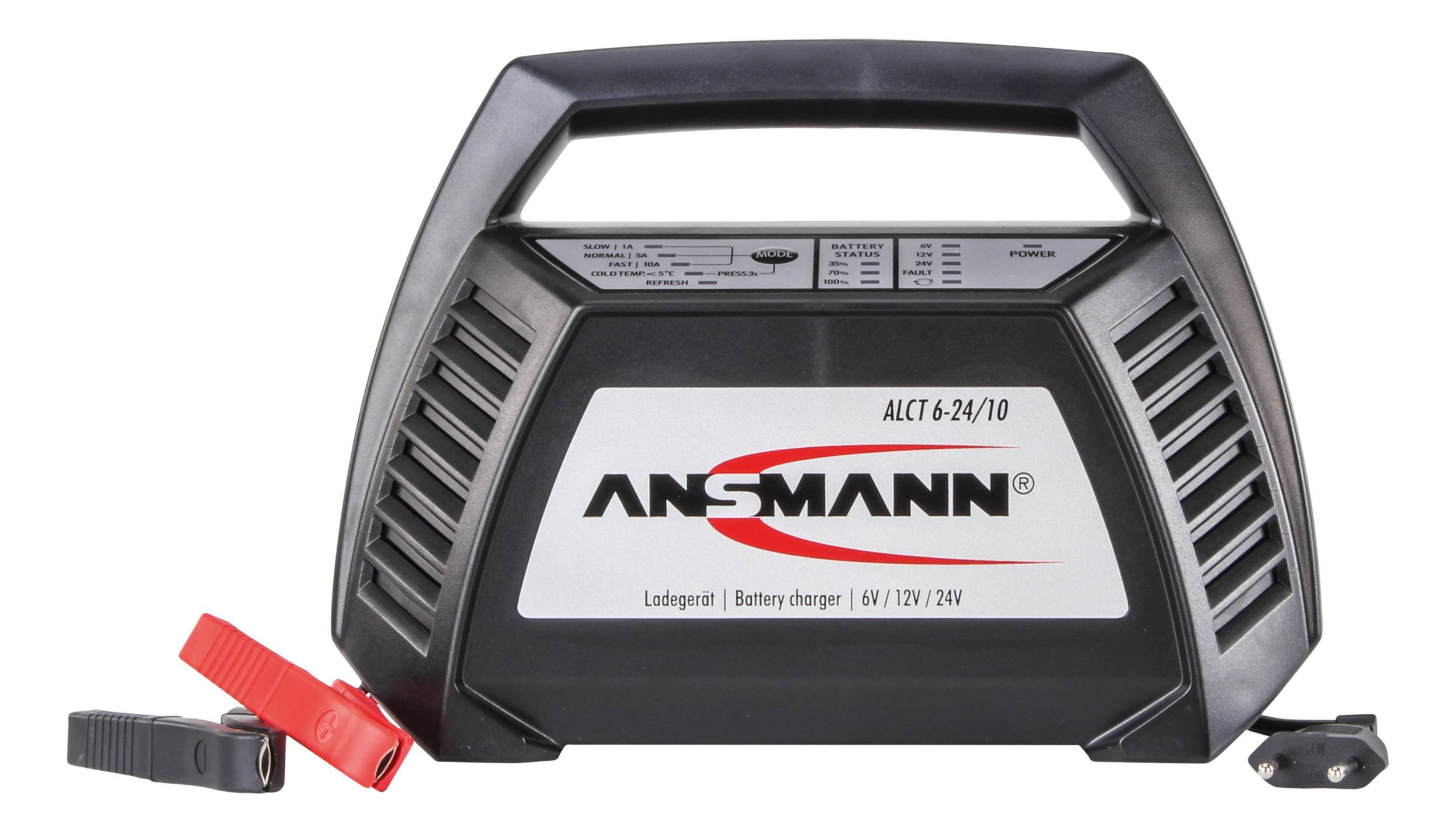 Ansmann ALCT 6-24/10 1001-0014-510 Werkstattladegerät 6 V, 12 V, 24 V 10 A-4