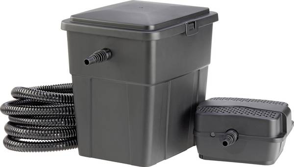 Pontec 51226 Pondoclear Set 4000 Filter-Set mit UVC-Klärgerät