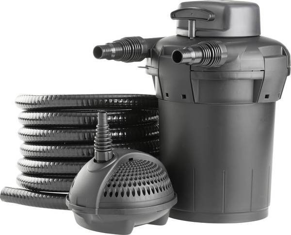 Pontec 50753 Pondopress 5000 Filter-Set mit UVC-Klärgerät