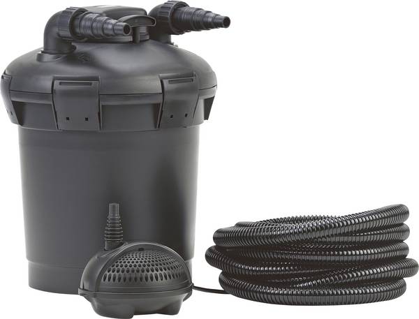 Pontec 57146 Pondopress 10000 Filterpumpe mit UVC-Klärgerät  2500 l/h