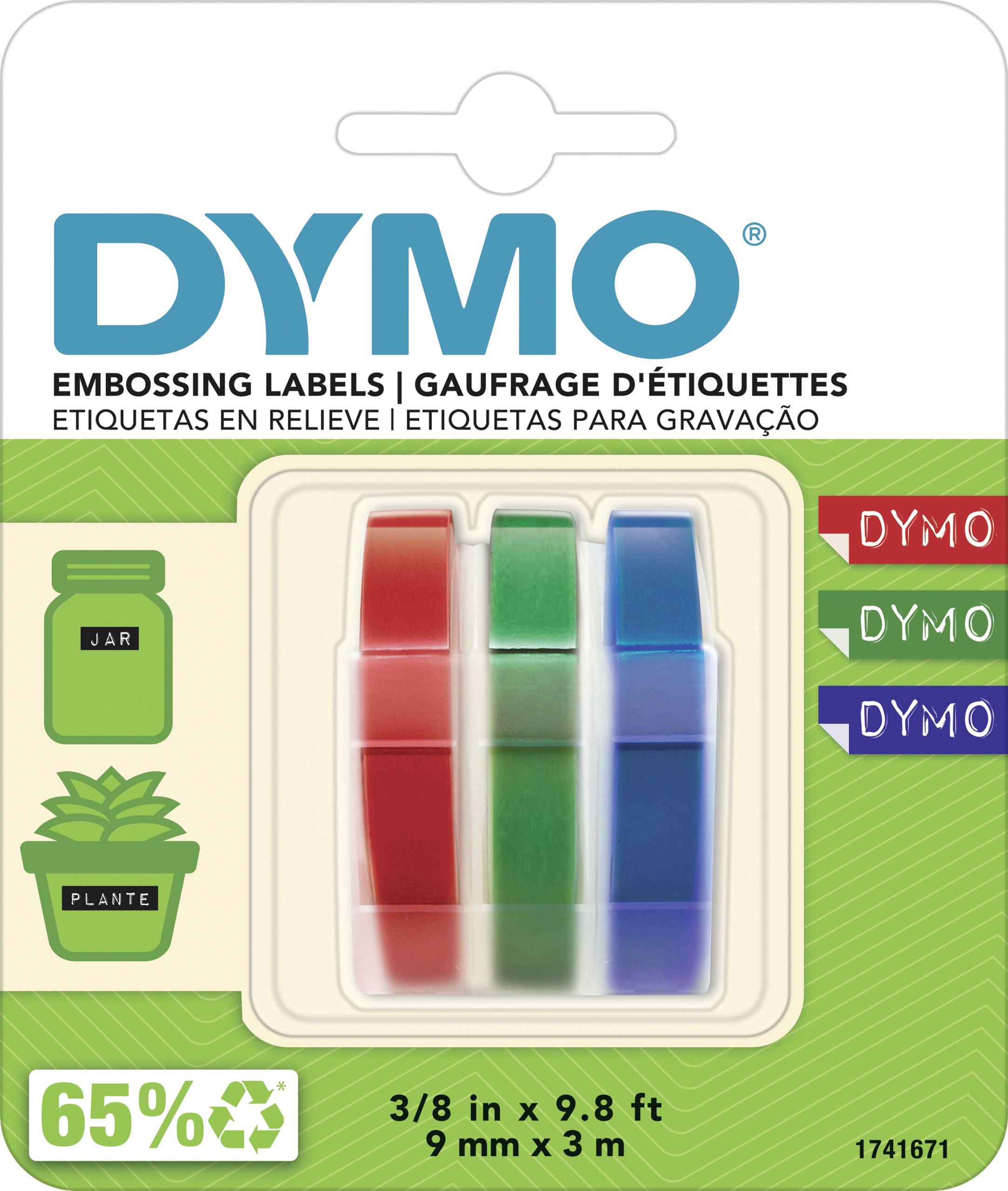 DYMO S0847750 DYMO 9mm EMBOSSING(3) 5-er Pack