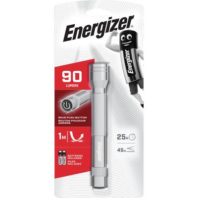Energizer Metal Light LED Taschenlampe  batteriebetrieben 60 lm  34 g 