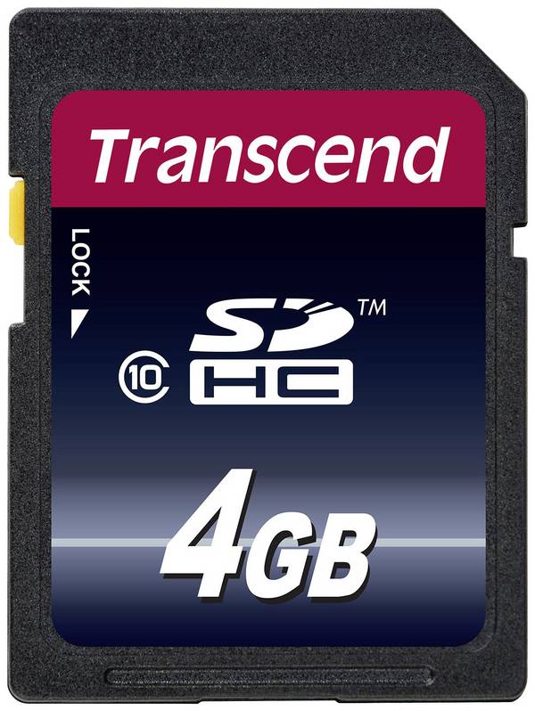 Transcend Premium SDHC-Karte Industrial 4 GB Class 10