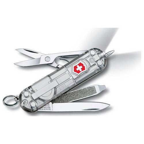 Victorinox Signature Lite SilverTech 0.6226.T7 Schweizer Taschenmesser Anzahl Funktionen 7 Silber (transparent)