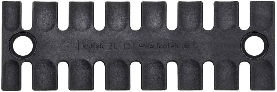 ICOTEK Zugentlastungsleiste Polyamid Schwarz Icotek ZL 60 1 St.