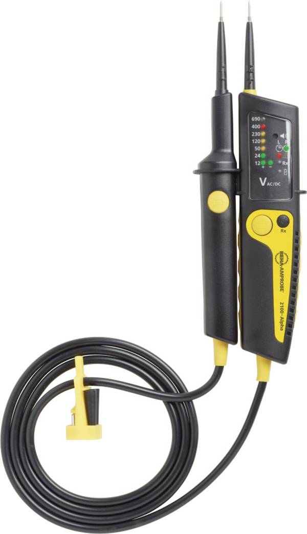 Beha Amprobe 2100-ALPHA Zweipoliger Spannungsprüfer  CAT III 1000 V, CAT IV 600 V LED, Akustik